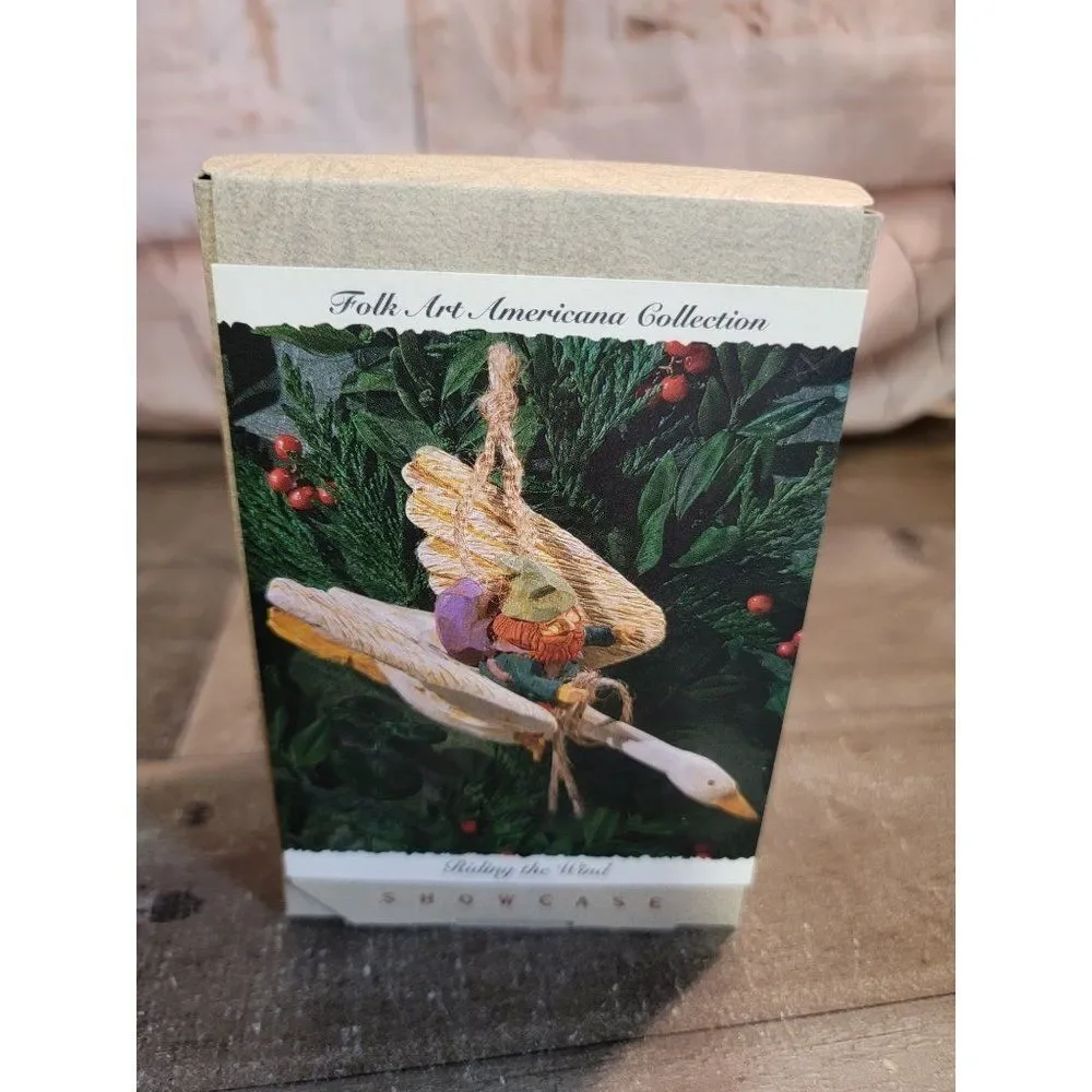 Hallmark riding the wind‎ 1993 ornament Xmas decor